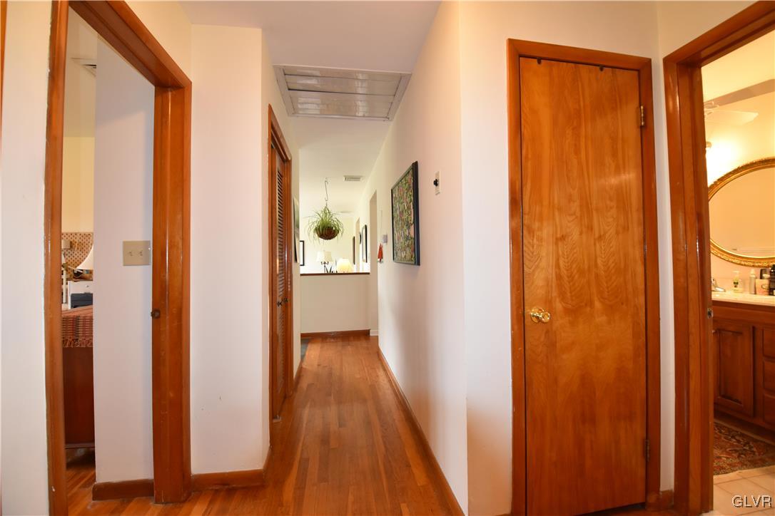 2996 Georgetown Road Nazareth, PA 18064 - Photo 25 of 36 a view of a bathroom from a hallway