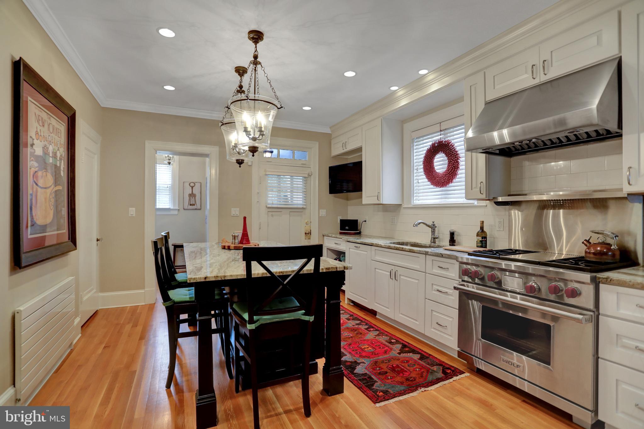 214 Northway Baltimore, MD 21218 - Photo 14 of 50 Award-winning Kitchen with Island & Wolf Range