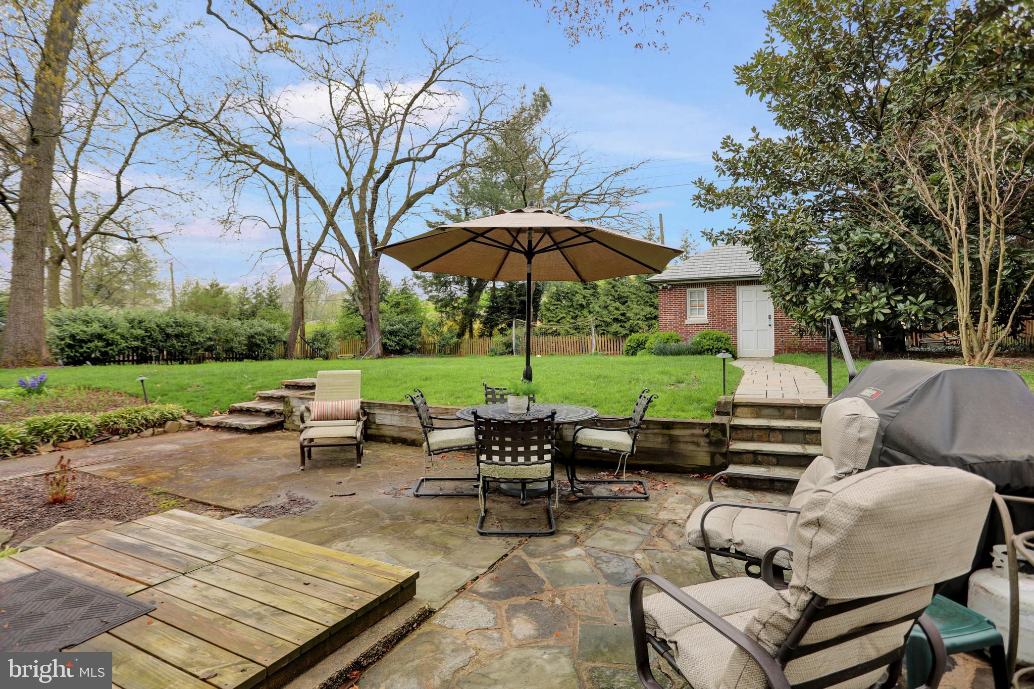 214 Northway Baltimore, MD 21218 - Photo 43 of 50 Terrace as viewed from rear of House