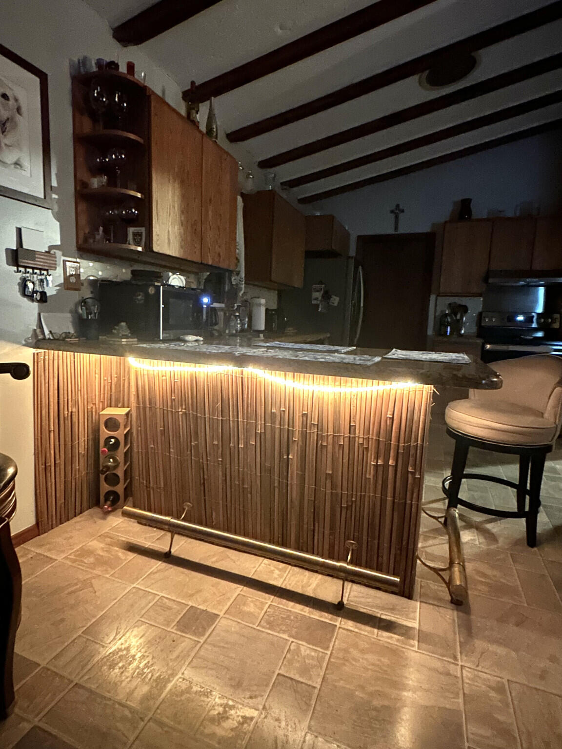 22 Stirrup Key Road Marathon, FL 33050 - Photo 6 of 15 a backyard of a house with table and chairs