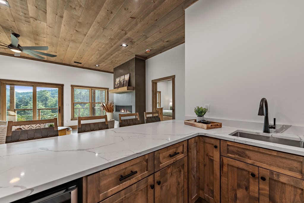 17 Rich Mountain Cherry Log, GA 30522 - Photo 27 of 57 a kitchen with a sink and large window