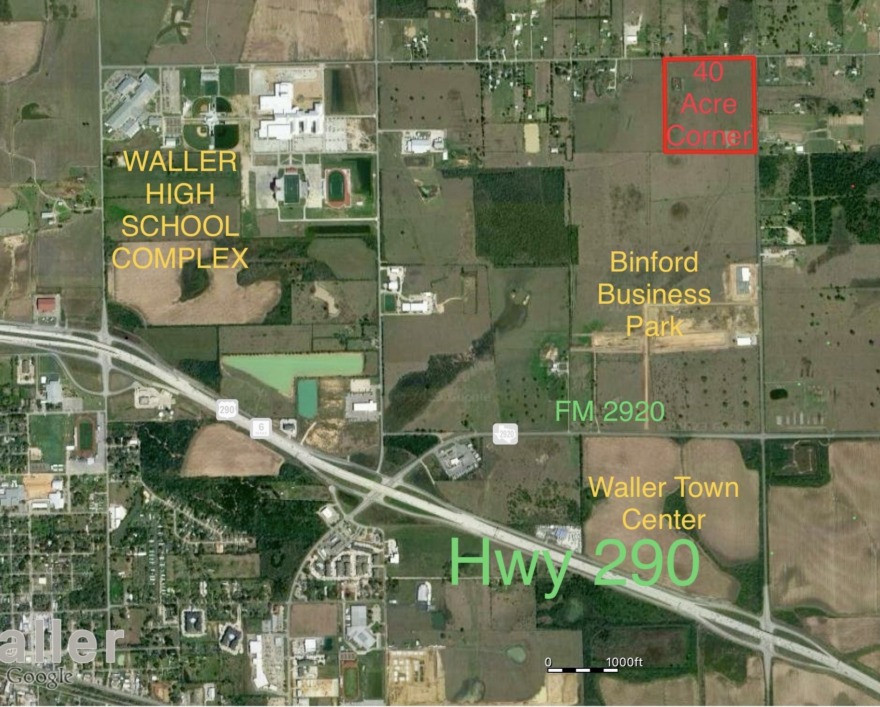 0 Binford Road Waller, TX 77484 - Photo 2 of 9 Lots of new development in the area!