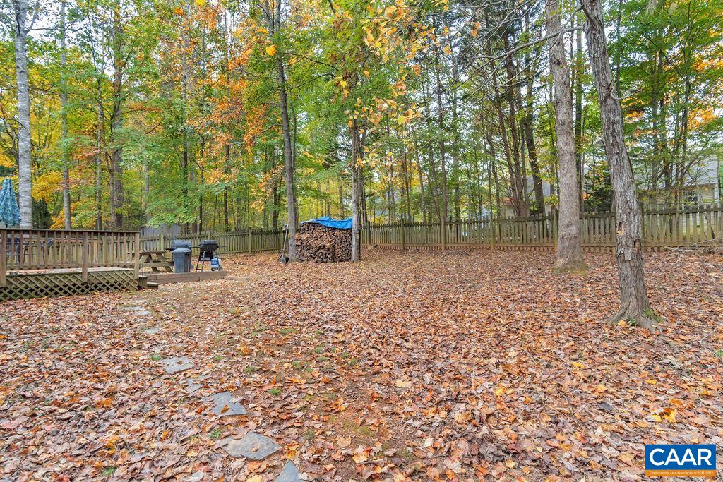 3 Stonefield Road Palmyra, VA 22963 - Photo 29 of 48 a backyard of a house with lots of green space