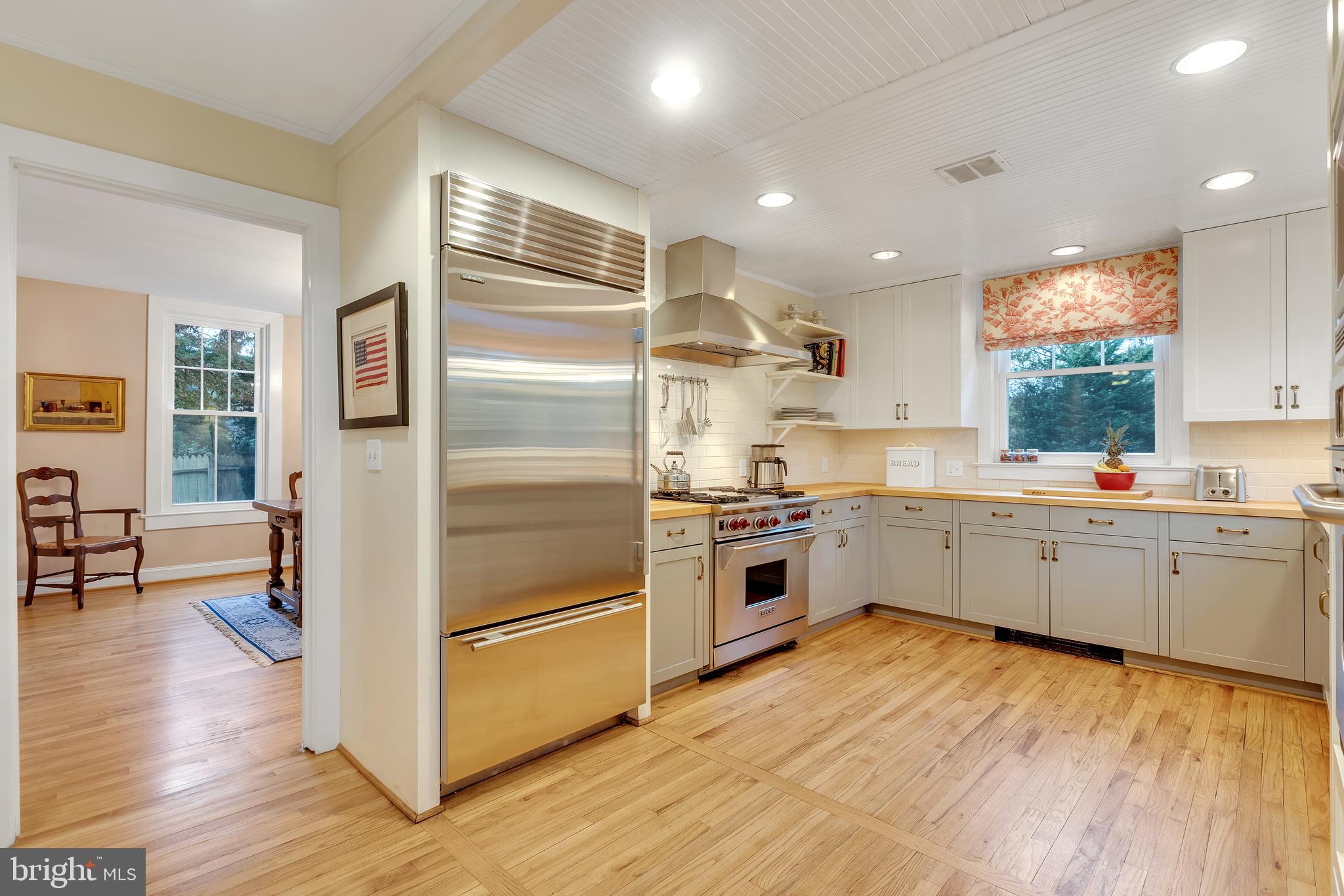 7506 Brookville Road Chevy Chase, MD 20815 - Photo 15 of 49 Open kitchen with high end applainces