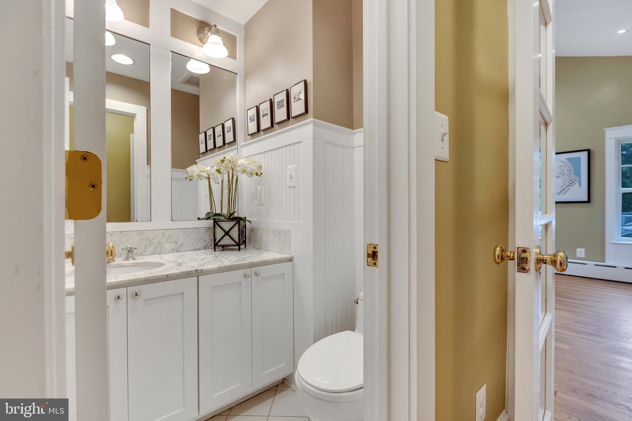 7506 Brookville Road Chevy Chase, MD 20815 - Photo 23 of 49 First floor powder room