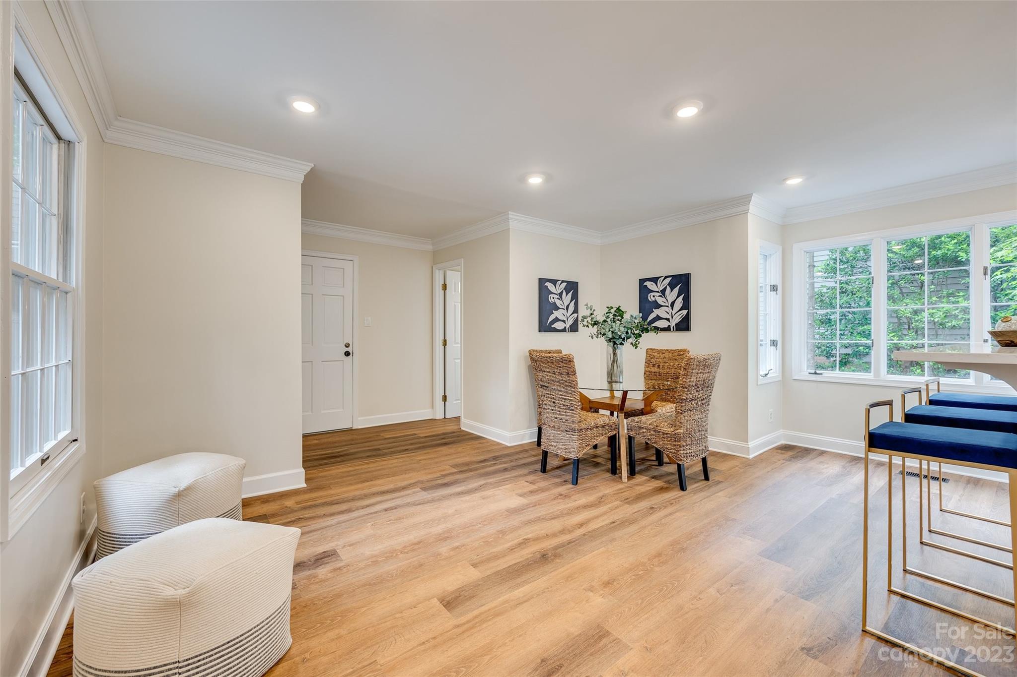 6 Sandy Cove Road Lake Wylie, SC 29710 - Photo 14 of 33 a living room with furniture and a large window