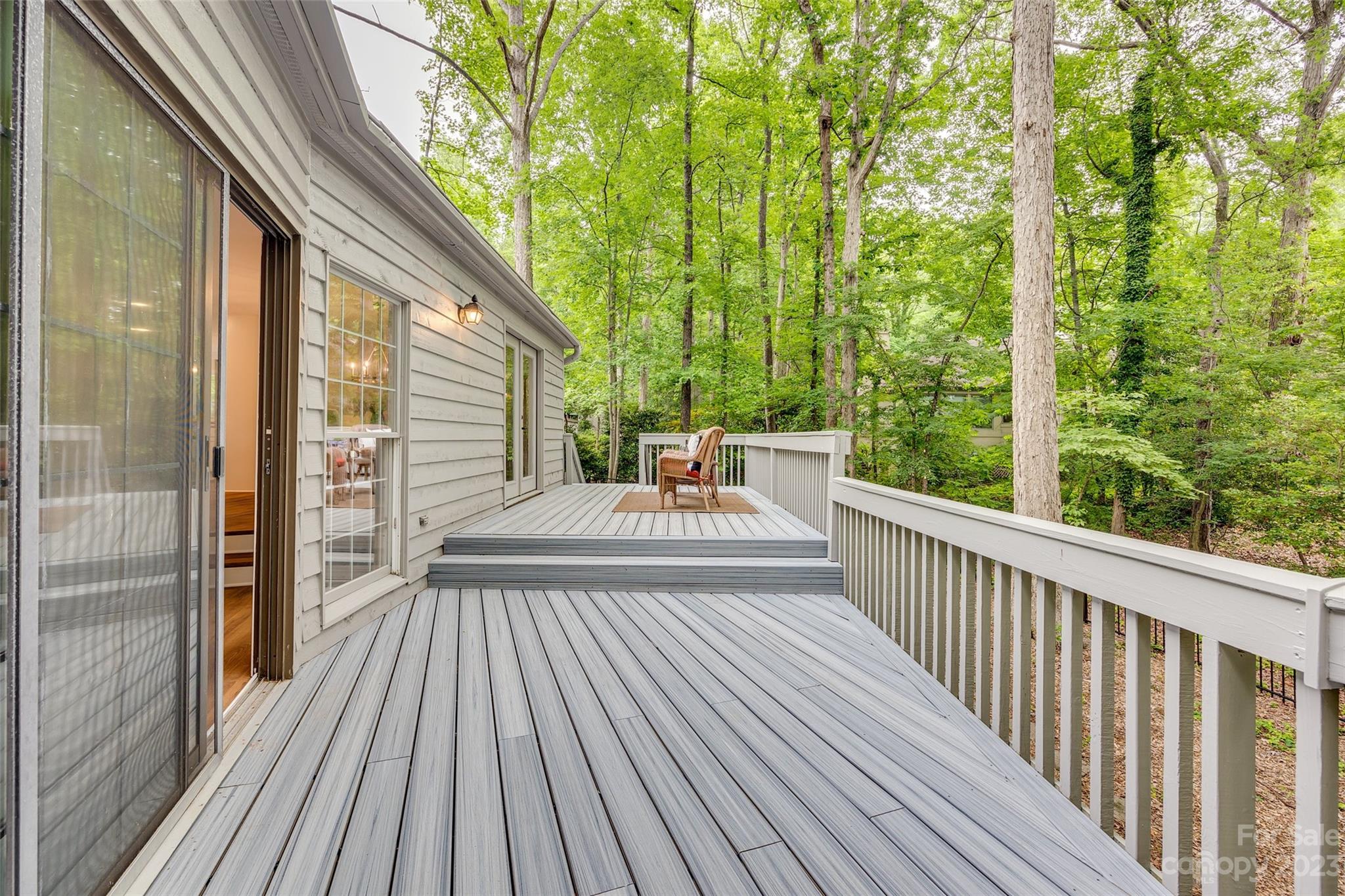 6 Sandy Cove Road Lake Wylie, SC 29710 - Photo 25 of 33 a view of balcony with wooden floor and outdoor space