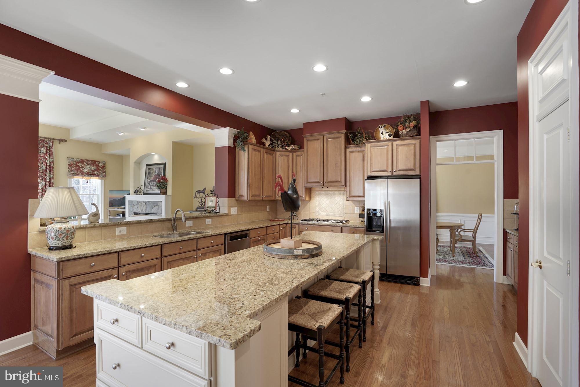 17501 Nesbitt Farm Lane Sandy Spring, MD 20860 - Photo 2 of 61 Fabulous gourmet kitchen with huge island
