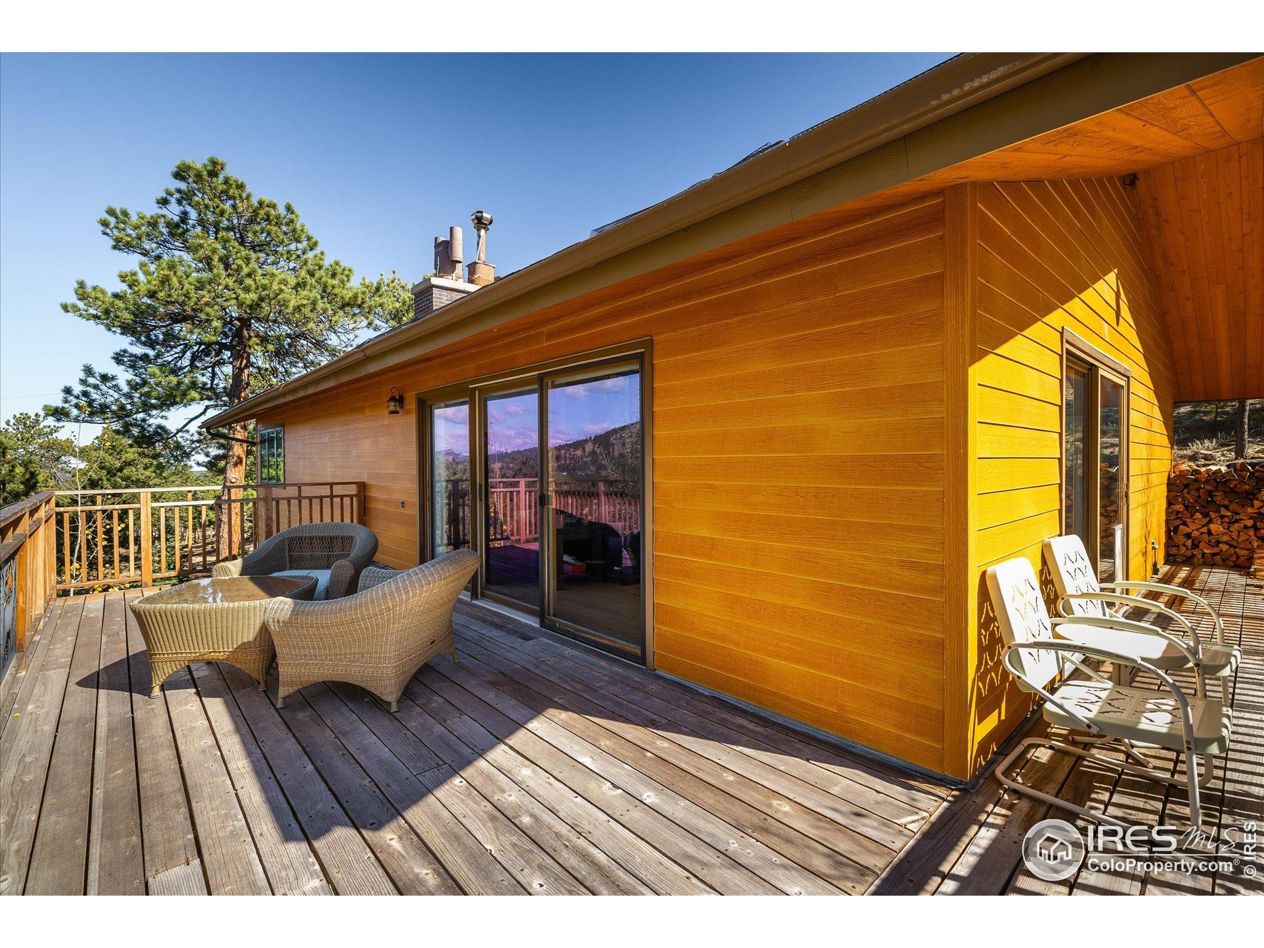 11935 Vonnie Claire Road Golden, CO 80403 - Photo 15 of 42 a outdoor space with lounge chair