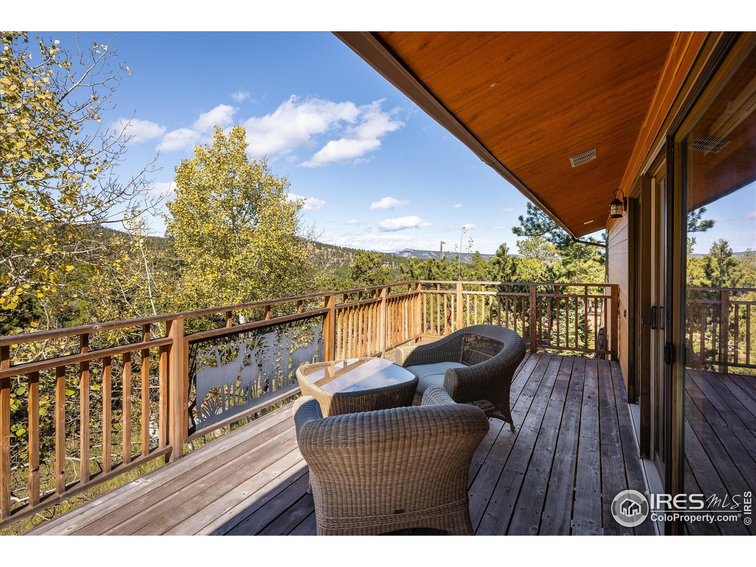 11935 Vonnie Claire Road Golden, CO 80403 - Photo 16 of 42 a view of balcony with furniture
