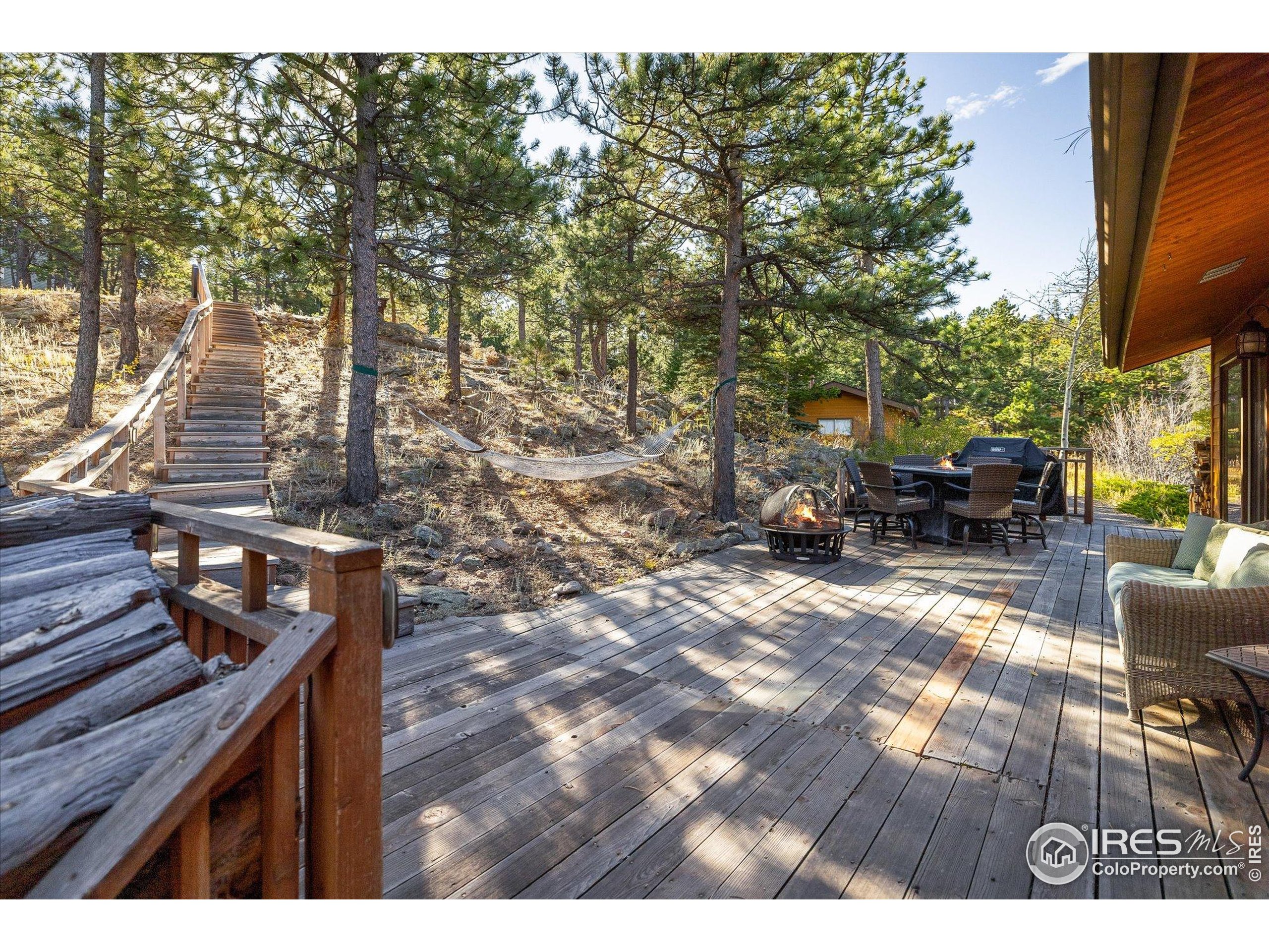 11935 Vonnie Claire Road Golden, CO 80403 - Photo 10 of 42 a view of outdoor space with seating