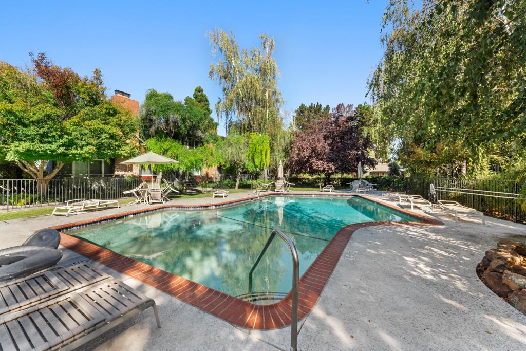99 East Middlefield Road, Unit 41 Mountain View, CA 94043 - Photo 27 of 37 swimming pool view with a seating space
