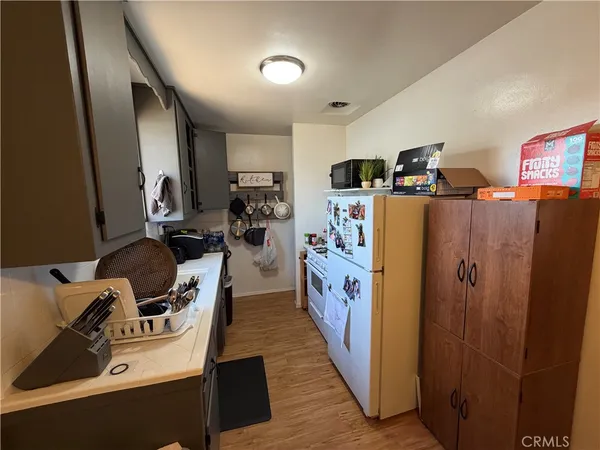 a room with storage and utility