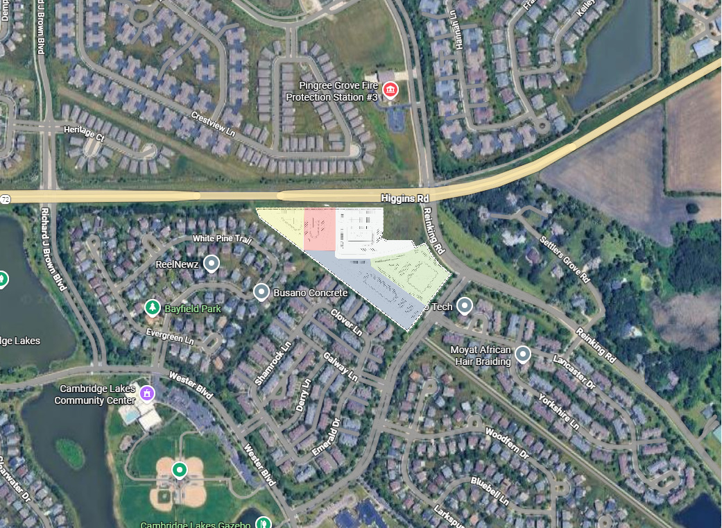 1 Route 72 Road Pingree Grove, IL 60140 - Photo 1 of 3 a picture of a room with a bench