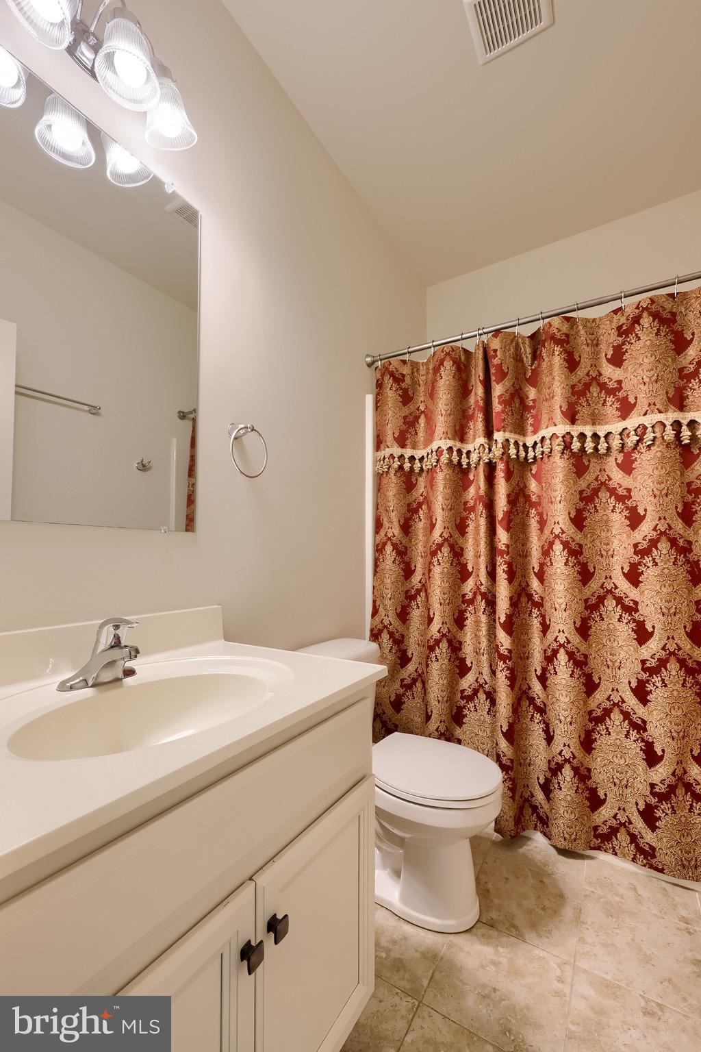 95 Hunters Chase Etters, PA 17319 - Photo 6 of 73 a bathroom with a sink a toilet and shower curtain