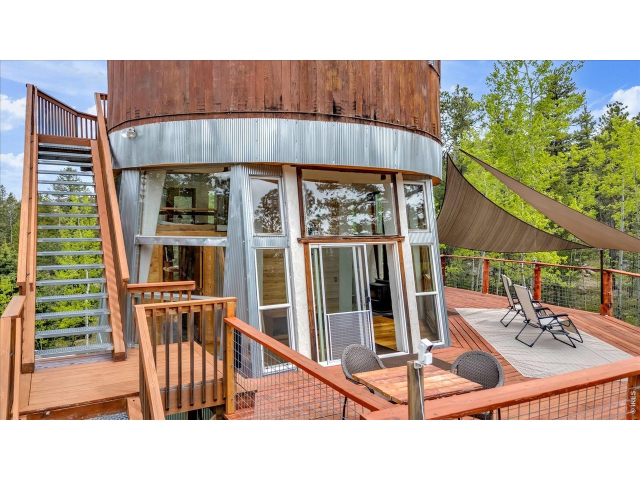 404 Porter Ranch Road Nederland, CO 80466 - Photo 26 of 36 main level deck