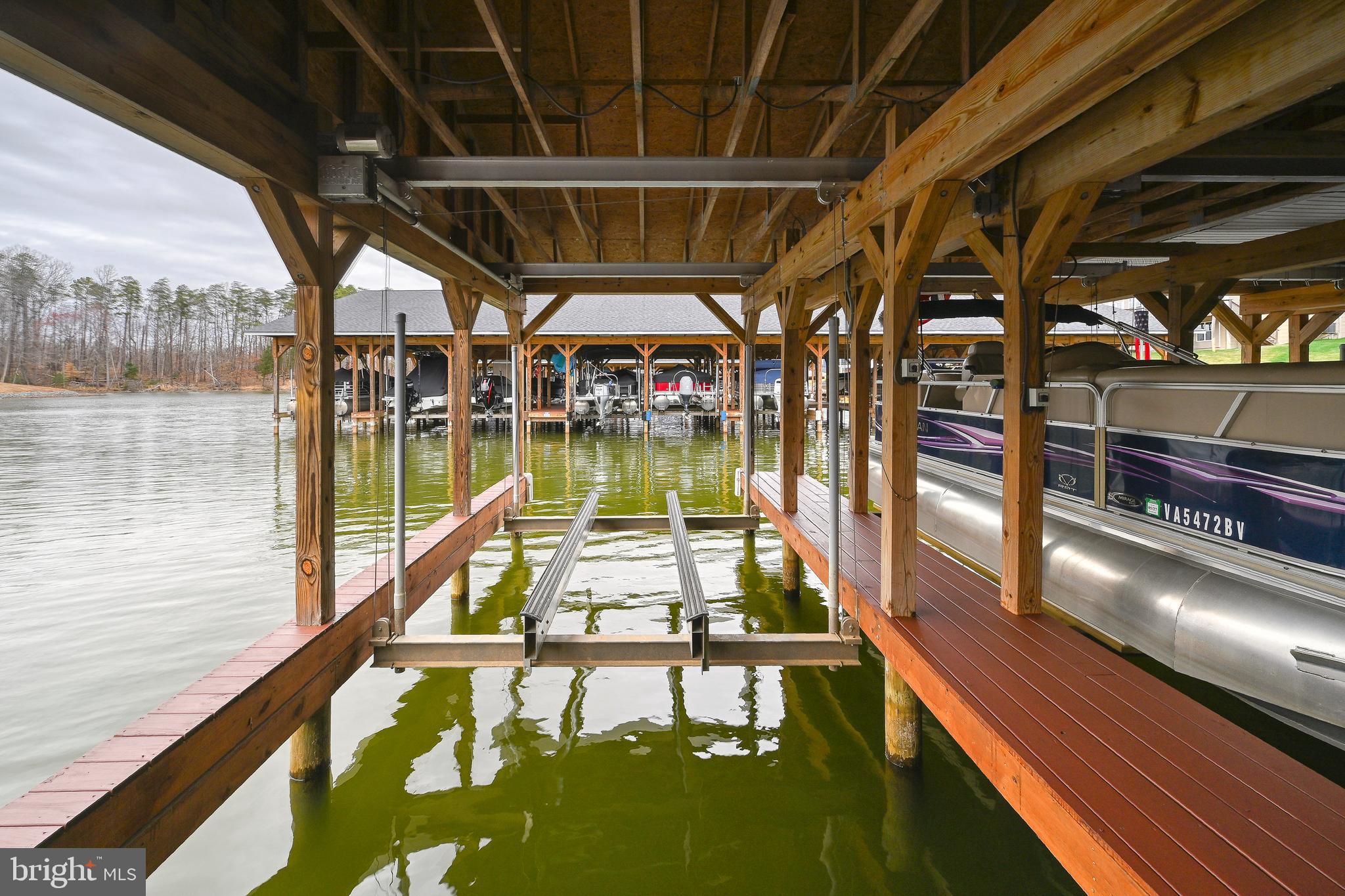 287 Sunset Loop Mineral, VA 23117 - Photo 12 of 109 Assigned Slip #10 on Right with electric lift