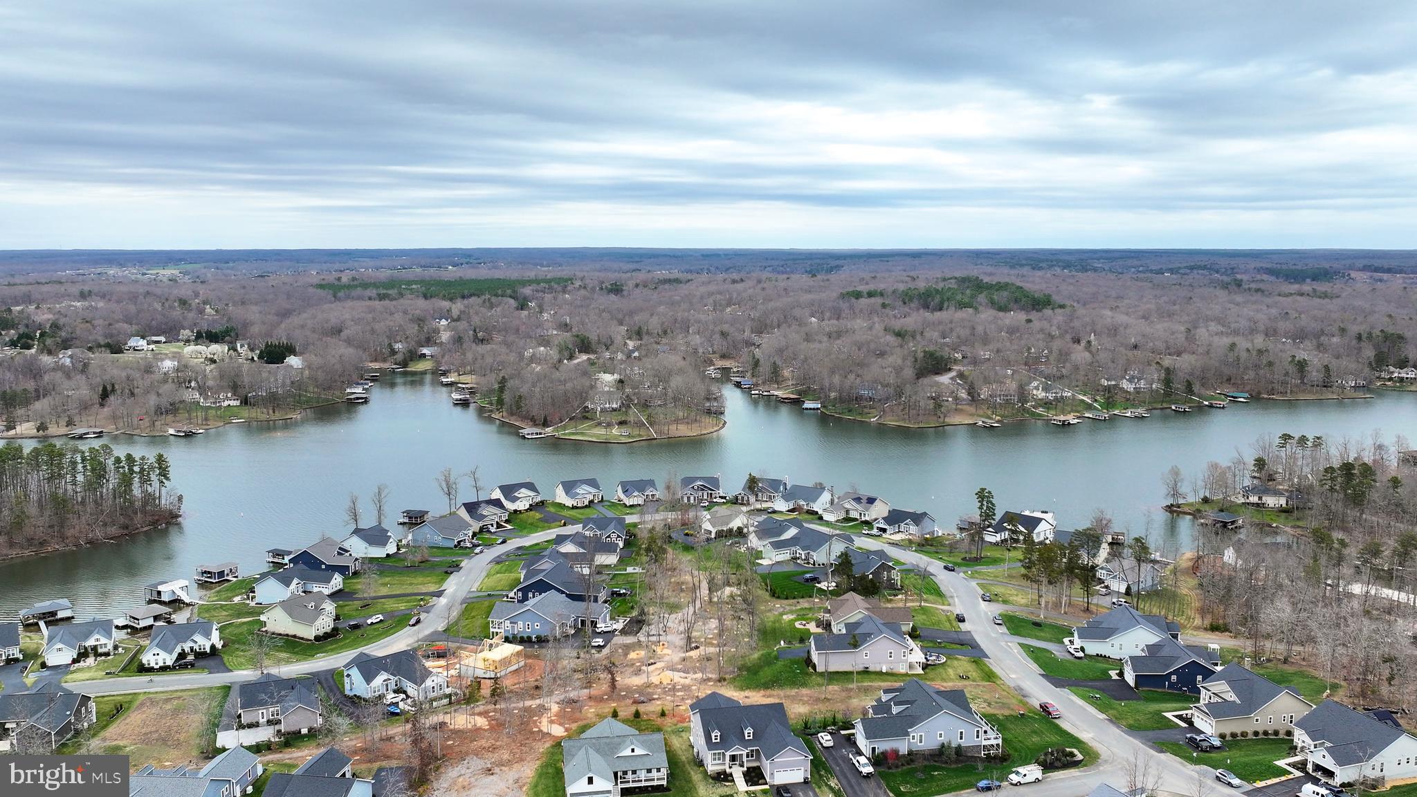 287 Sunset Loop Mineral, VA 23117 - Photo 16 of 109 Aerial Lake View