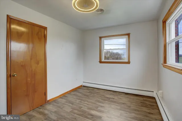 a storage room with washer and dryer