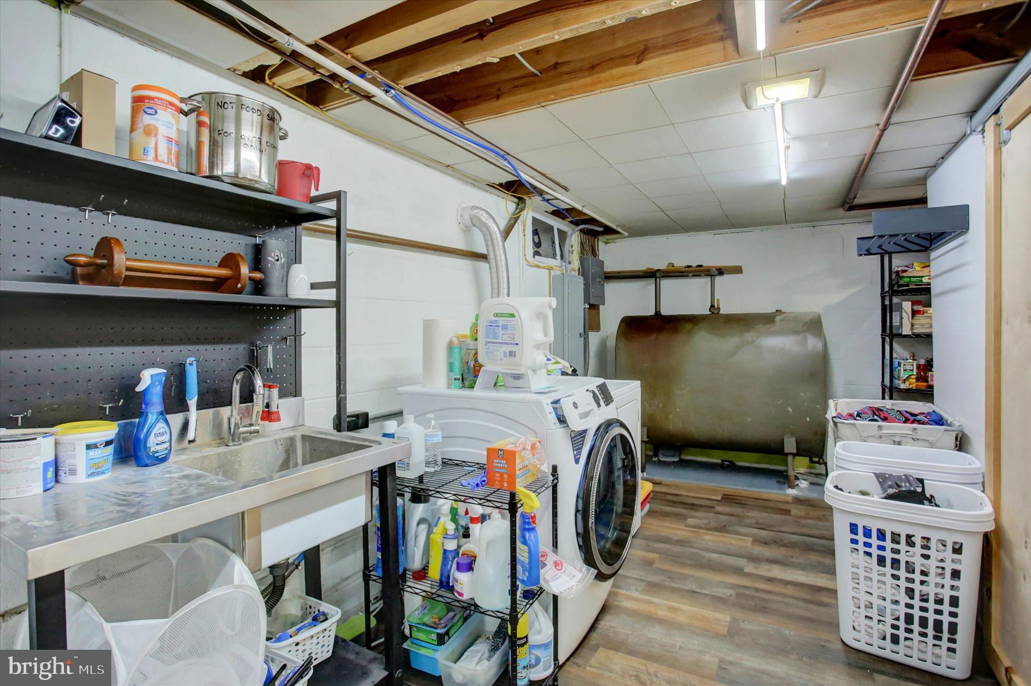 10894 Grindstone Hill Road Greencastle, PA 17225 - Photo 30 of 43 a storage room with washer and dryer