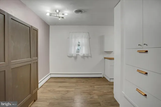 wooden floor in an empty room