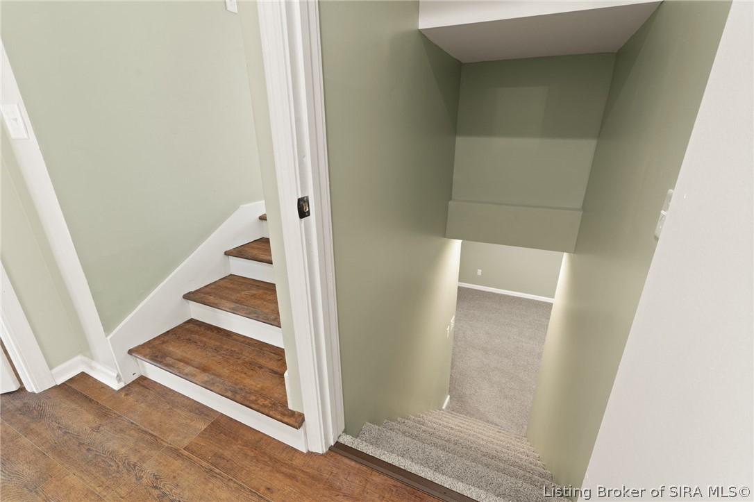 3015 Creek Ridge Drive New Albany, IN 47150 - Photo 27 of 48 Split-Level Stair Access to Lower & Mid Upper Levels
