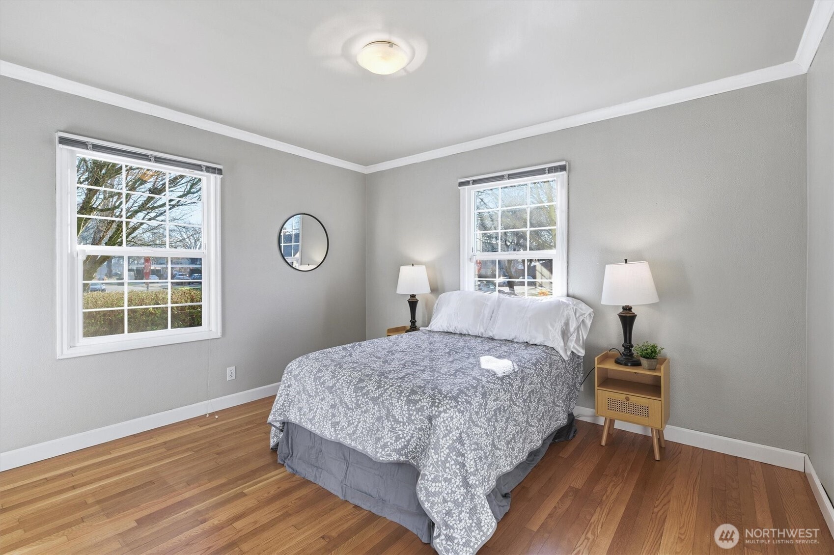 1403 18th Avenue Longview, WA 98632 - Photo 13 of 39 a bedroom with a bed and a window