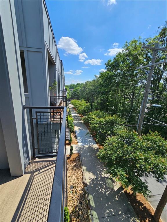 1294 Longreen Terrace Northwest, Unit 2 Atlanta, GA 30318 - Photo 7 of 25 a view of balcony