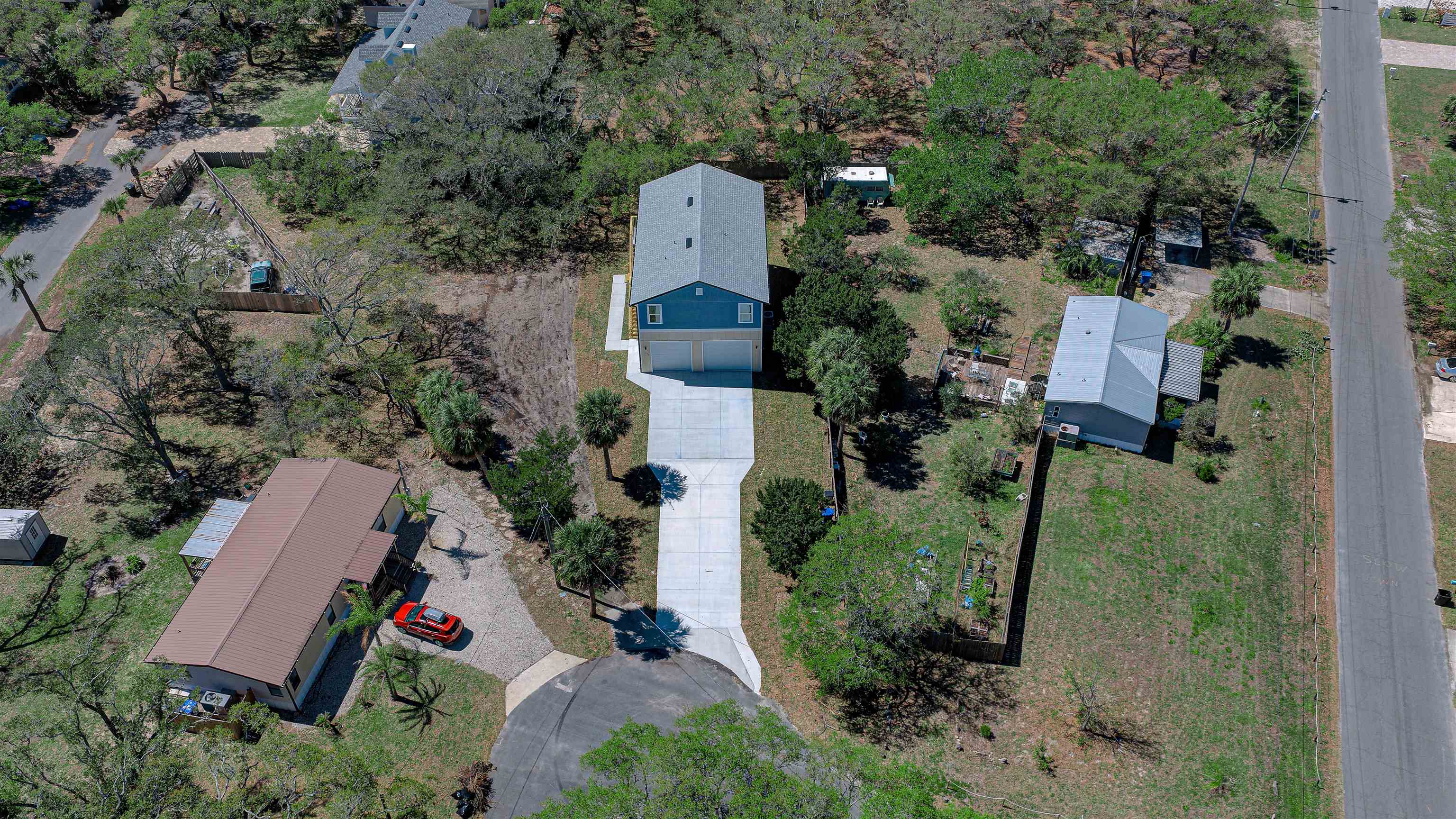 253 Desoto Road St. Augustine, FL 32080 - Photo 2 of 25 Drone / aerial view