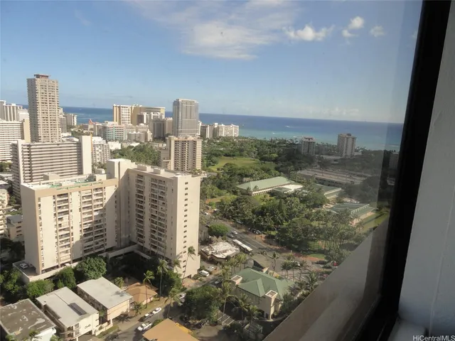 a view of a city from a lake