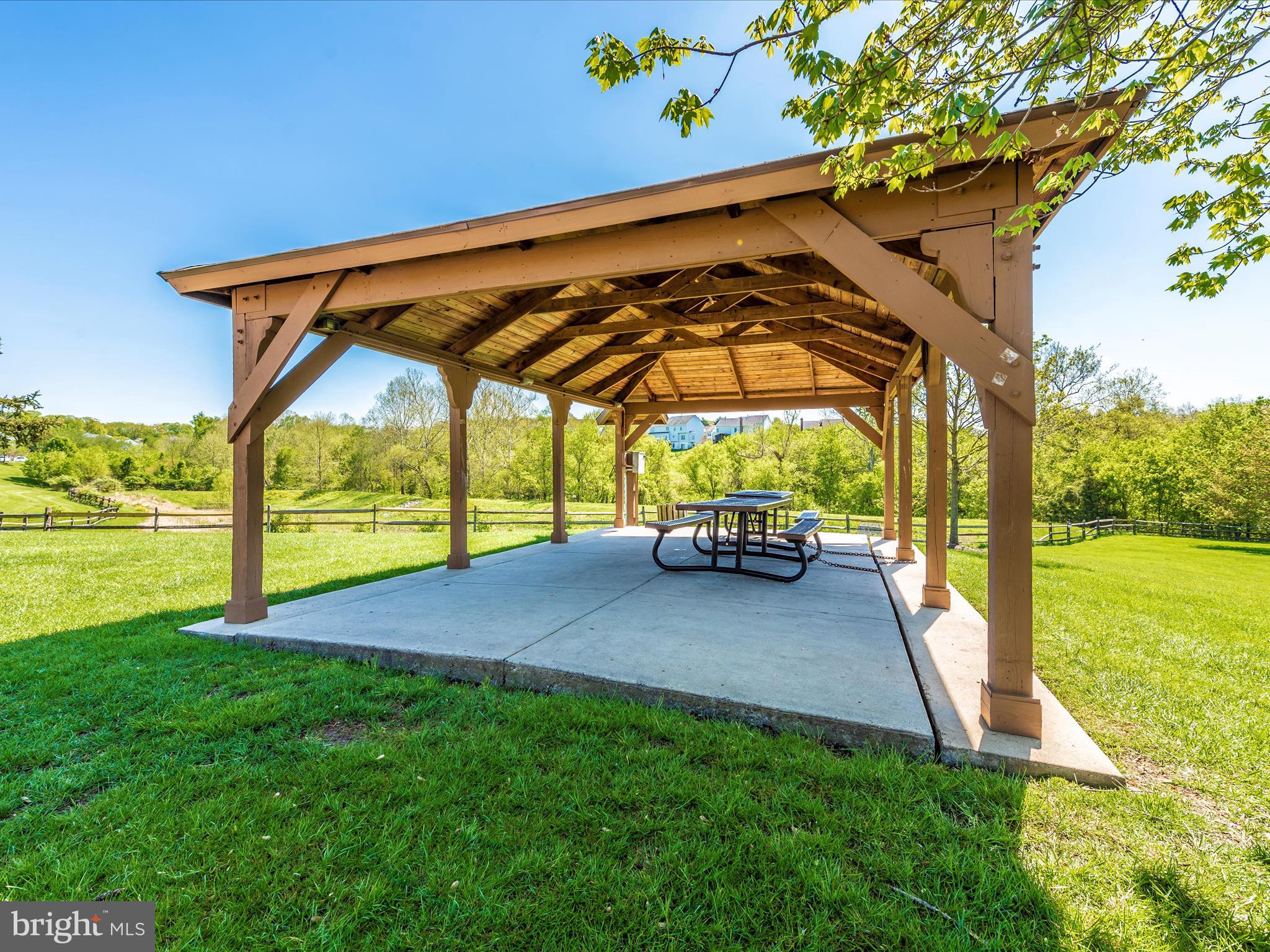 6125 Springwater Place, Unit K Frederick, MD 21701 - Photo 46 of 63 a view of an outdoor space and deck