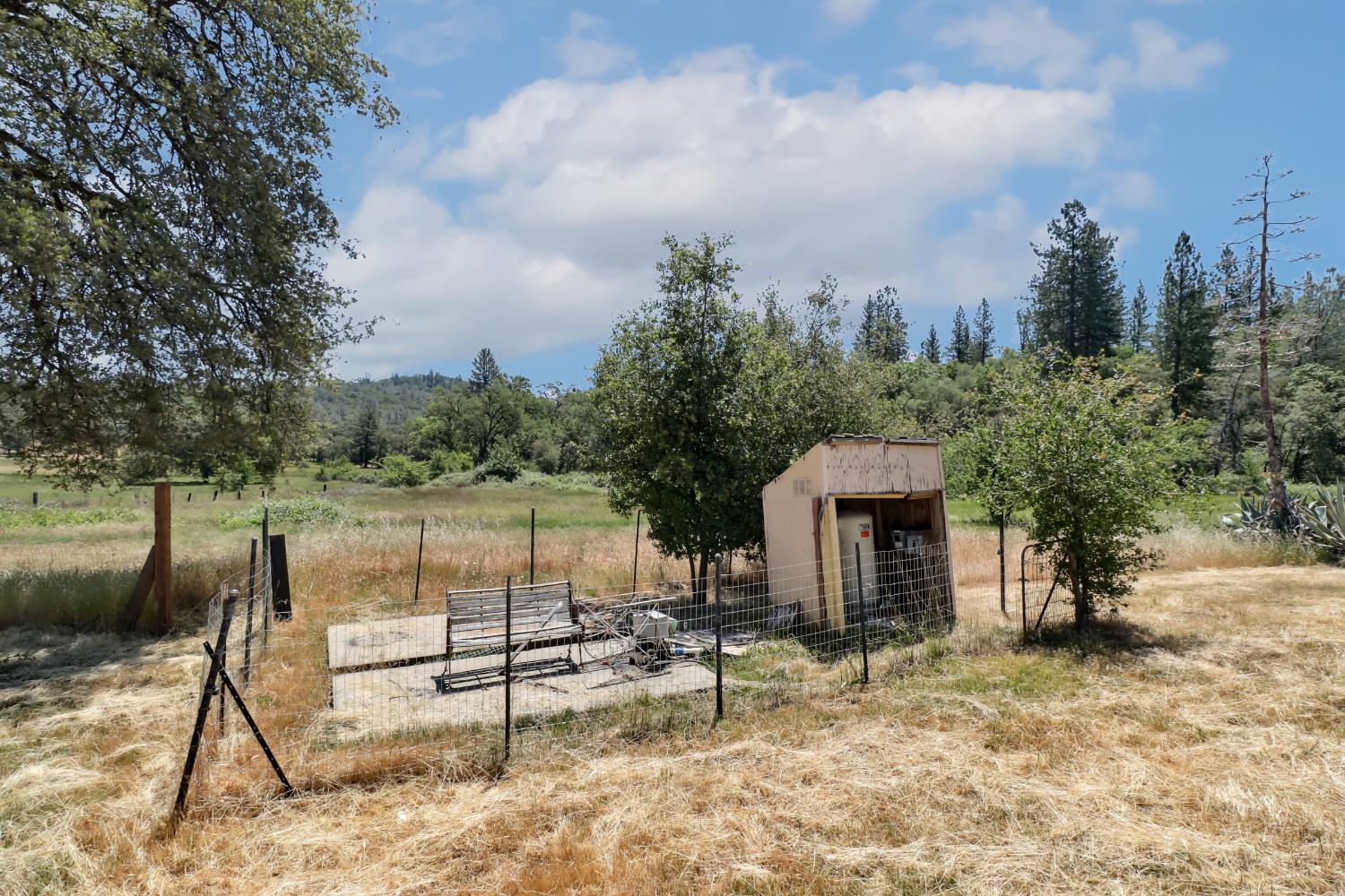 22115 Pleasant Valley Road North San Juan, CA 95960 - Photo 48 of 85 a view of a house with backyard and chair