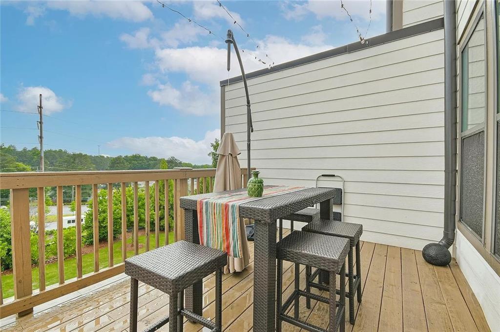 2048 Holtz Lane Atlanta, GA 30318 - Photo 25 of 27 a view of a balcony with furniture