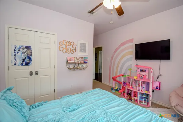 a outdoor space with a couch