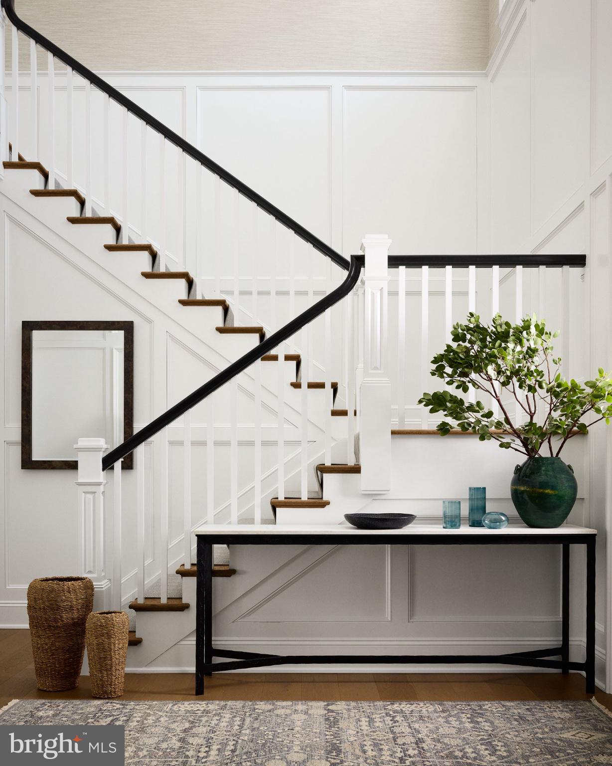 2 Walnut Avenue Wayne, PA 19087 - Photo 14 of 20 Elegant entryway with stylish staircase.