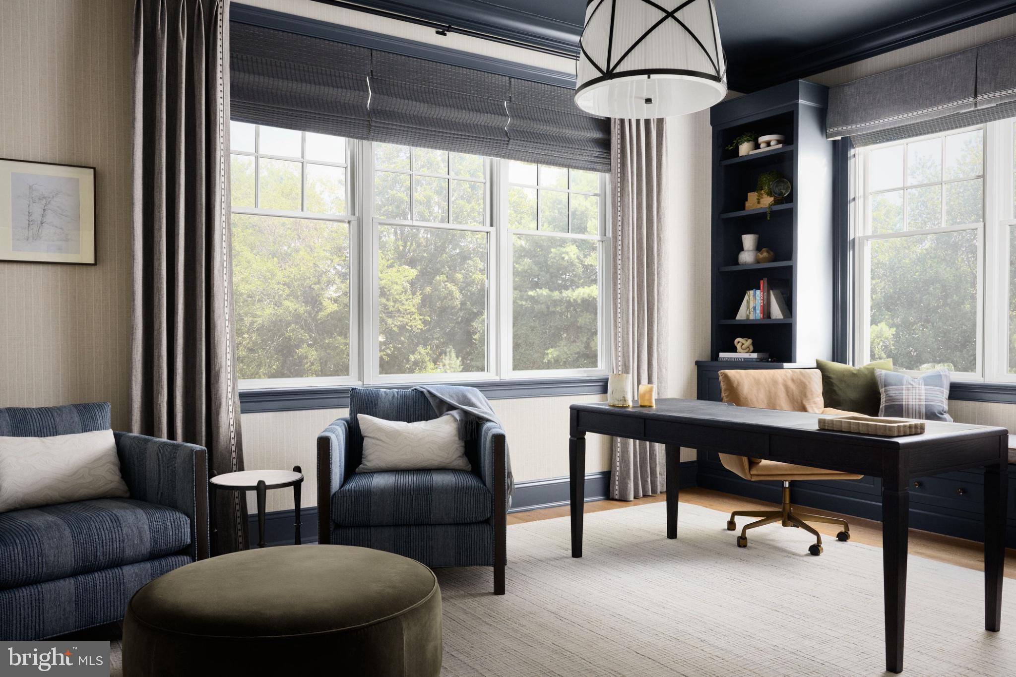 2 Walnut Avenue Wayne, PA 19087 - Photo 8 of 20 Stylish home office with serene views.