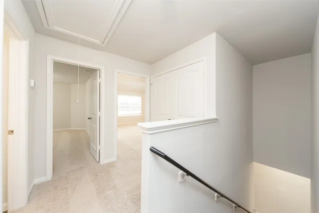 a view of empty room