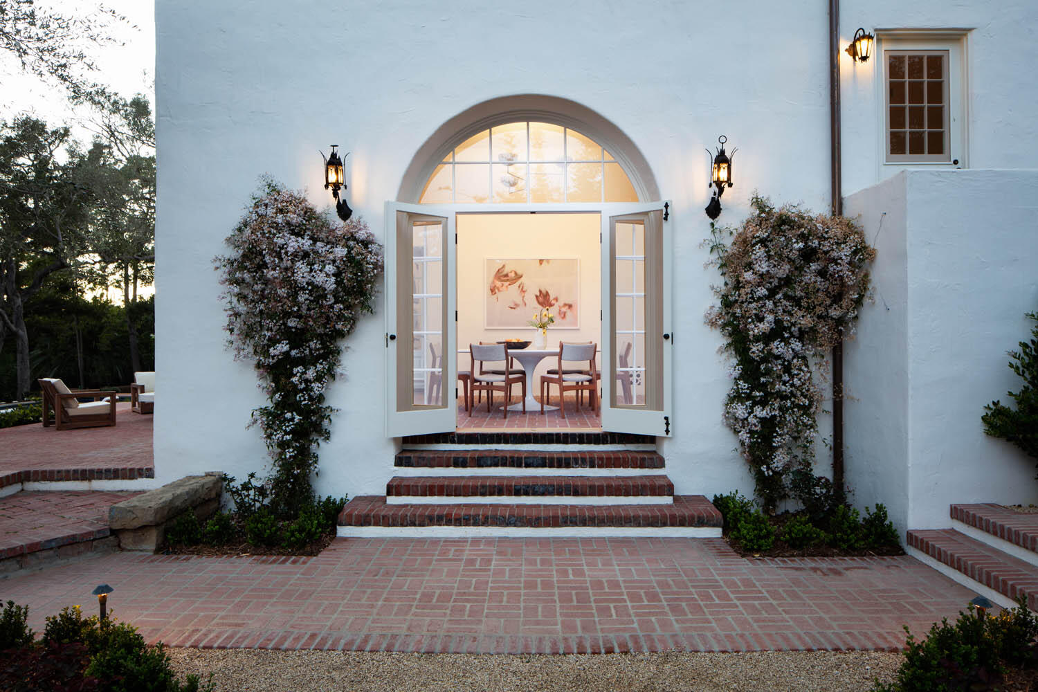 770 Hot Springs Road Montecito, CA 93108 - Photo 22 of 33 a view of a entrance door of the house