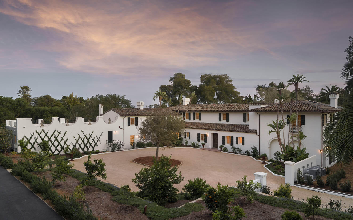 770 Hot Springs Road Montecito, CA 93108 - Photo 28 of 33 a front view of a house with a yard