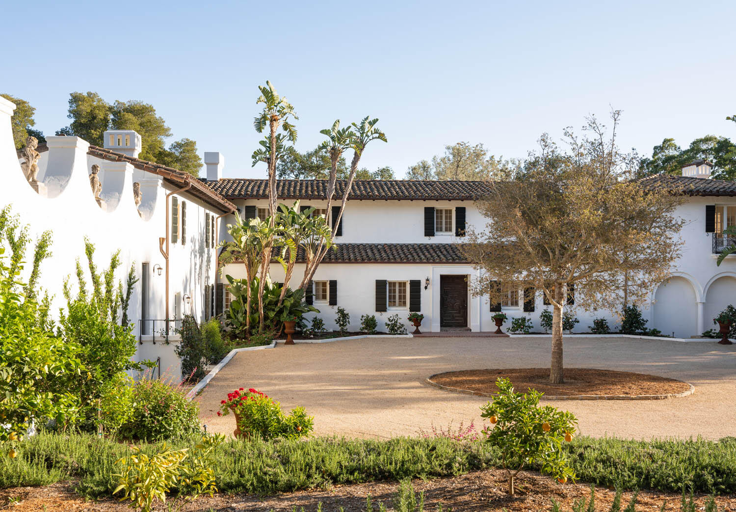 770 Hot Springs Road Montecito, CA 93108 - Photo 3 of 33 a front view of a house with a yard