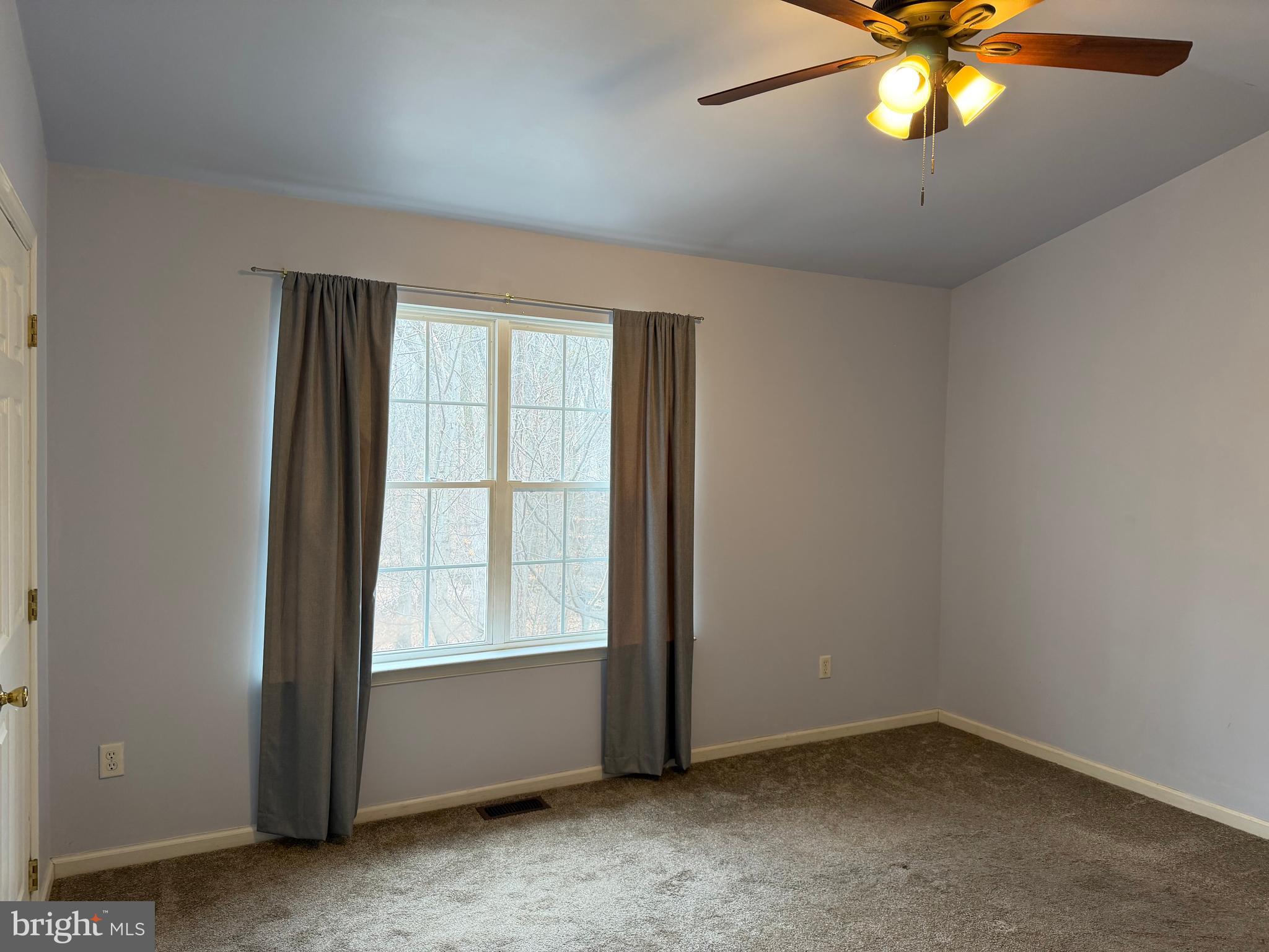 79 Mule Deer Court Elkton, MD 21921 - Photo 13 of 20 an empty room with windows and chandelier fan