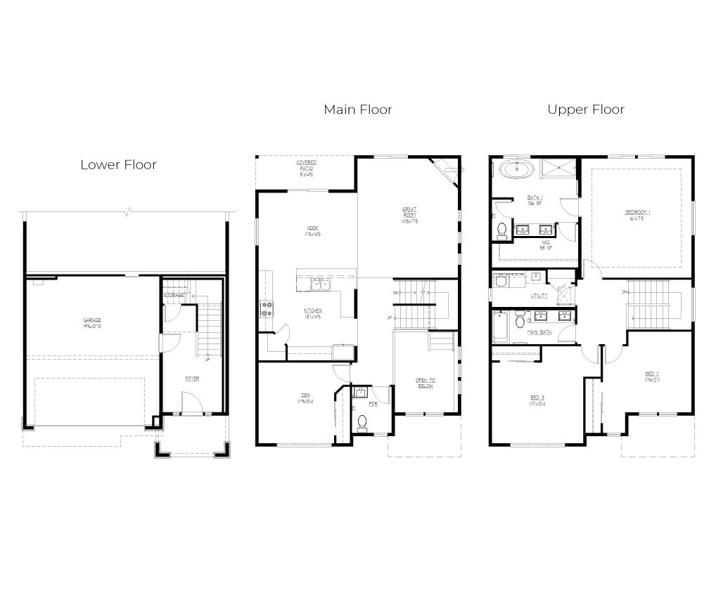 2125 228th Place Southwest, Unit EP12 Bothell, WA 98021 - Photo 2 of 16 a picture of a floor plan