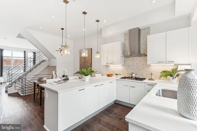 a view of a building from a balcony