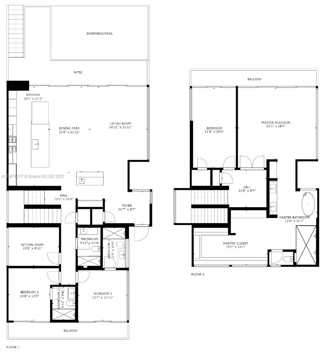 5470 La Gorce Drive Miami Beach, FL 33140 - Photo 9 of 71 a picture of a bathroom with a sink