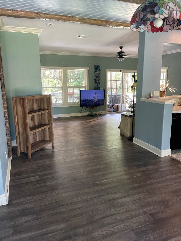 795 Geiger Road Amelia Island, FL 32034 - Photo 5 of 17 a view of livingroom with furniture wooden floor and windows