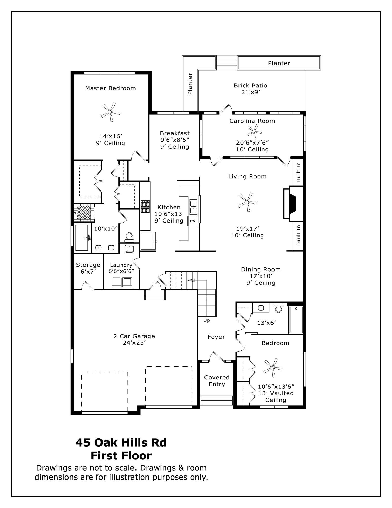 45 Oak Hills Road Pinehurst, NC 28374 - Photo 24 of 25 First Floor 45 Oak Hills Road