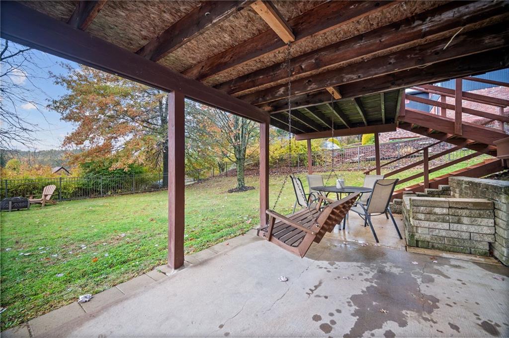 2924 Arrowhead Court Export, PA 15632 - Photo 31 of 37 a view of a porch with furniture and backyard