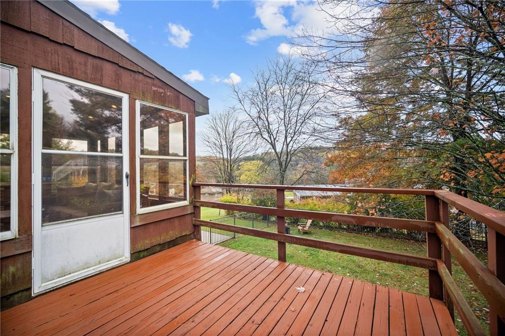 2924 Arrowhead Court Export, PA 15632 - Photo 32 of 37 a view of balcony with wooden floor and fence