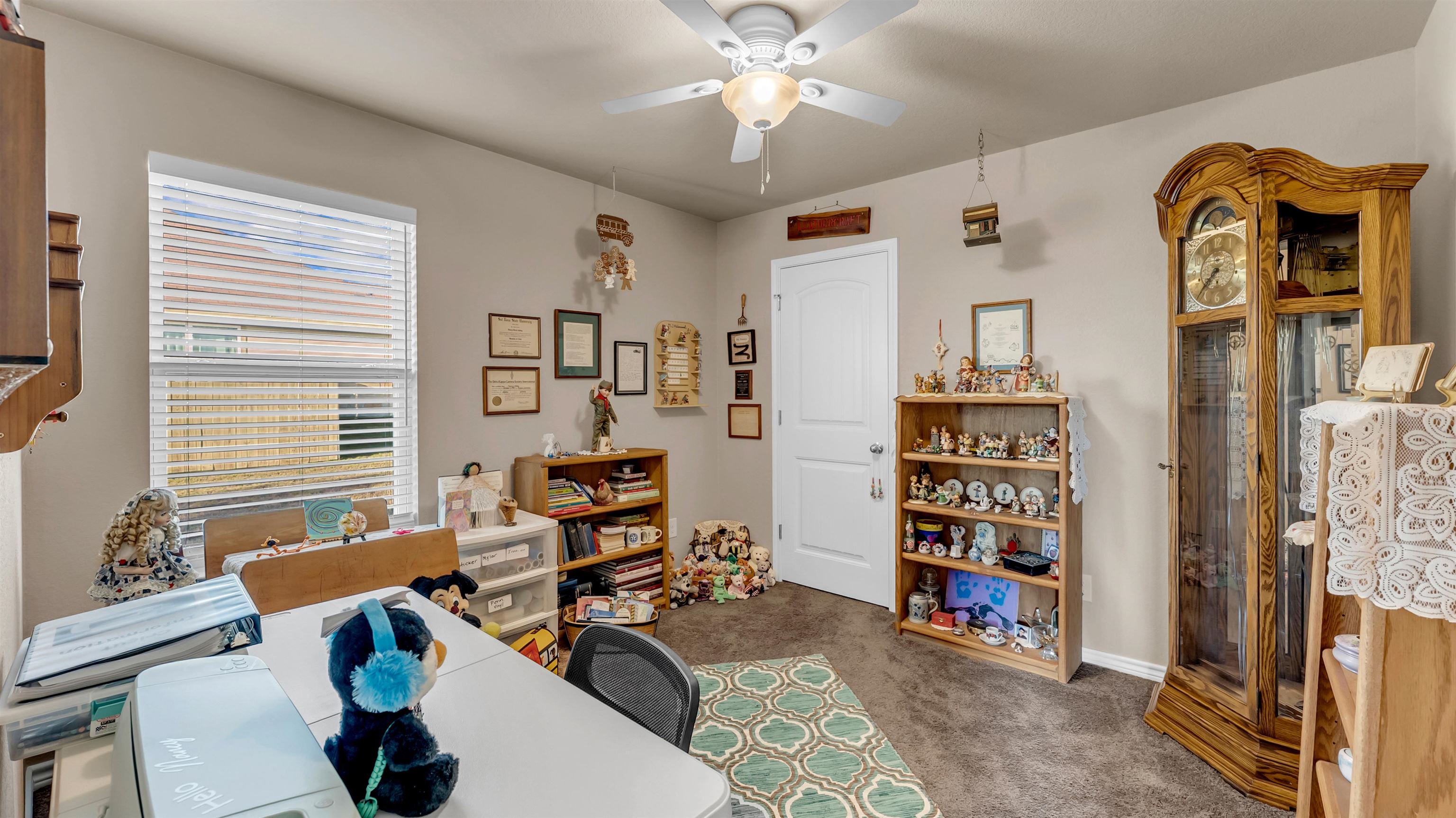 140 Rylee Road Burnet, TX 78611 - Photo 17 of 23 a bedroom with furniture and a window