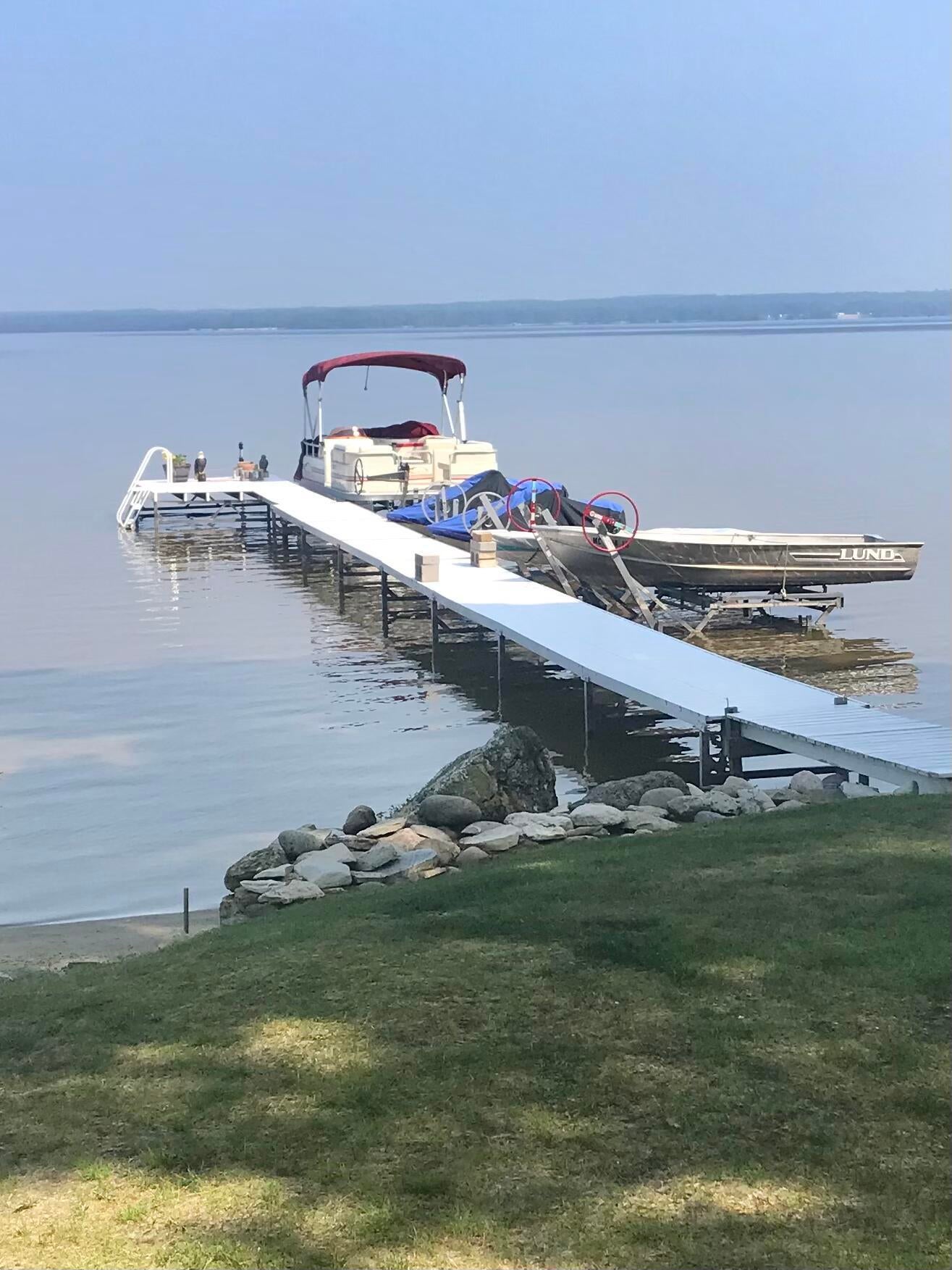 3084 West Old Place Road Moran, MI 49760 - Photo 17 of 61 View to Lake from Shore 2